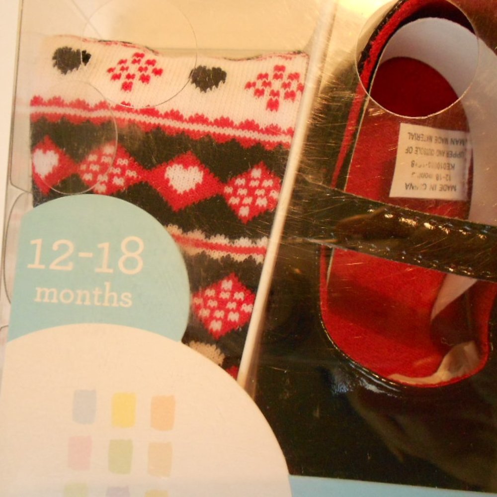 Toddler Gift Set Prewalker Shoe & Socks 12-18 mths - Picture 2 of 16
